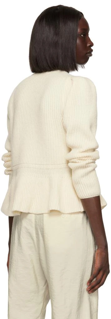商品Lemaire|Off-White Peplum Sweater,价格¥2039,第3张图片详细描述