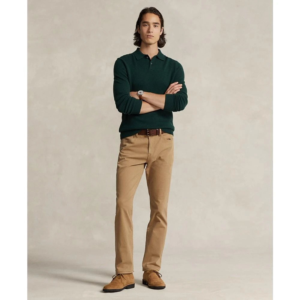 商品Ralph Lauren|Men's Varick Slim Straight Oxford Chino Pants,价格¥380,第4张图片详细描述