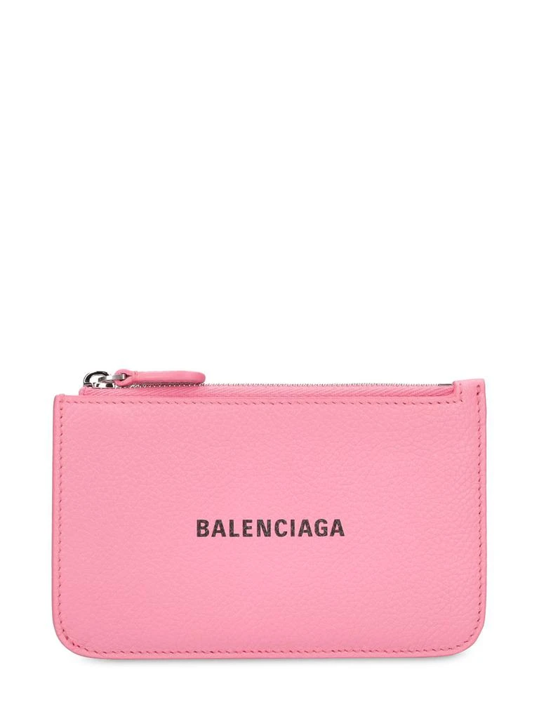 商品Balenciaga|Zipped Leather Coin Purse,价格¥2333,第1张图片