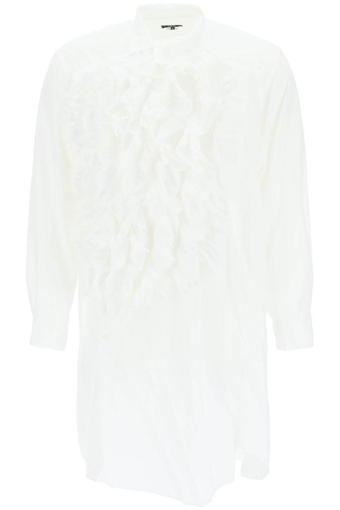 商品Comme des Garcons|RUFFLED LONG ASYMMETRIC SHIRT,价格¥3925,第1张图片