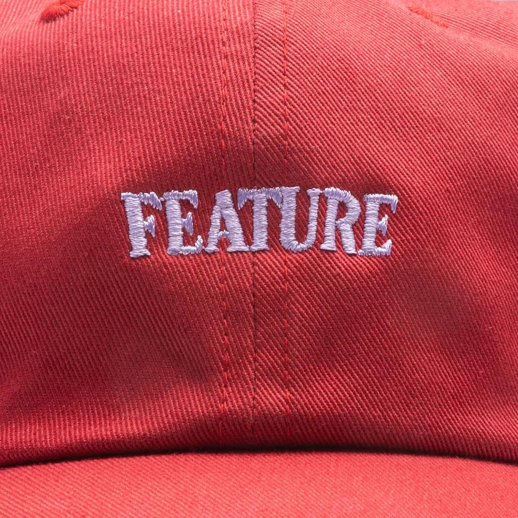 商品Feature|Arch Dad Hat - Cranberry/Pastel Lilac,价格¥308,第2张图片详细描述