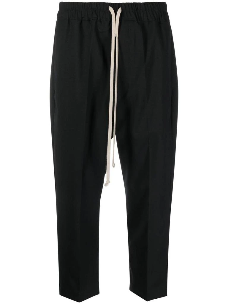 RICK OWENS WOMEN DRAWSTRING ASTAIRES CROPPED PANTS 商品