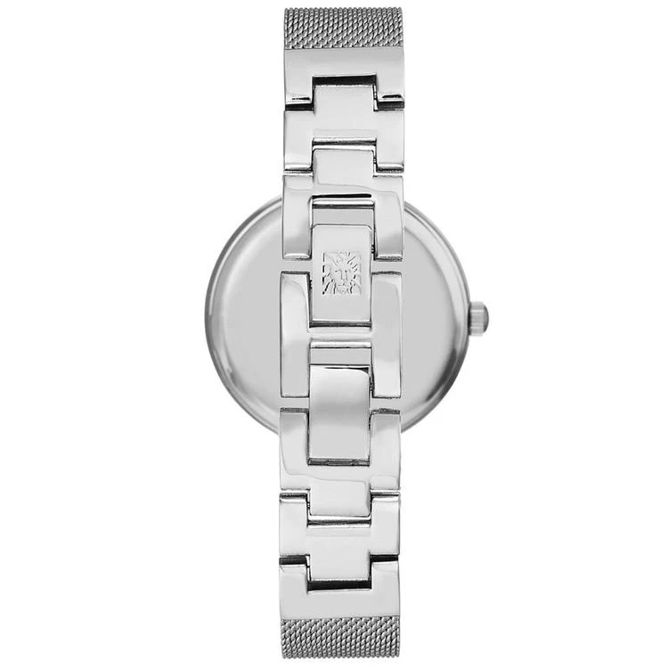 商品Anne Klein|Women's Stainless Steel Mesh Bracelet Watch 33mm,价格¥352,第3张图片详细描述