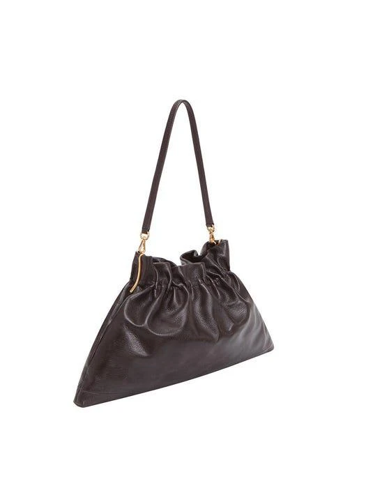 商品LOEUVRE|Sac de Verre Large Shoulder Bag - Dark Chocolate,价格¥3088,第5张图片详细描述