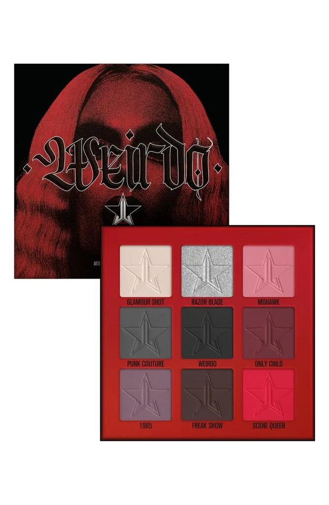 商品Jeffree Star Cosmetics|Mini Weirdo Eyeshadow Palette,价格¥129,第2张图片详细描述