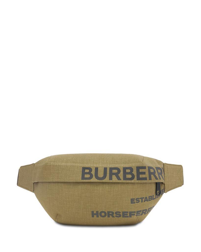 商品Burberry|Sonny Horseferry Print Nylon Canvas Bum Bag,价格¥6692,第1张图片