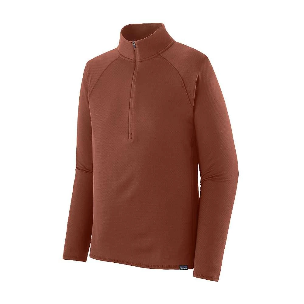 商品Patagonia|Patagonia Men's Capilene Midweight Zip-Neck Top,价格¥680,第5张图片详细描述