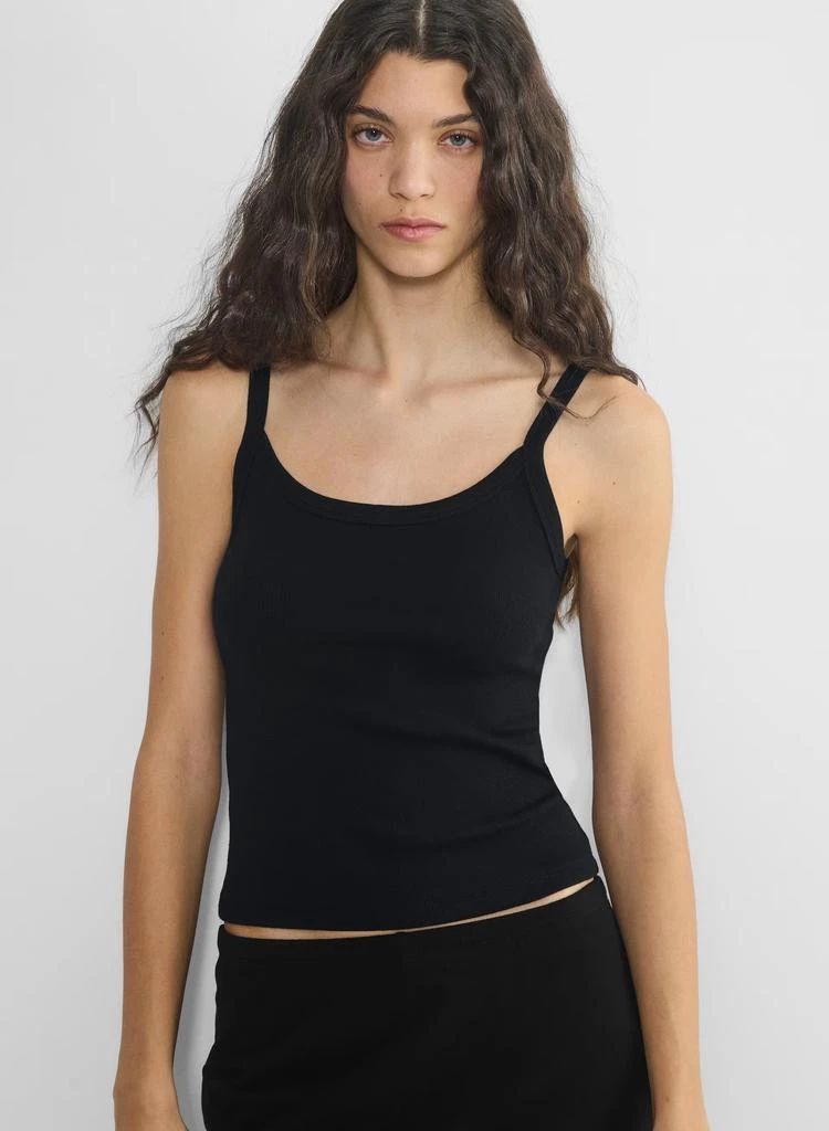 商品Aritzia|Homestretch™ Rib Scoopneck Cami Tank,价格¥162,第2张图片详细描述