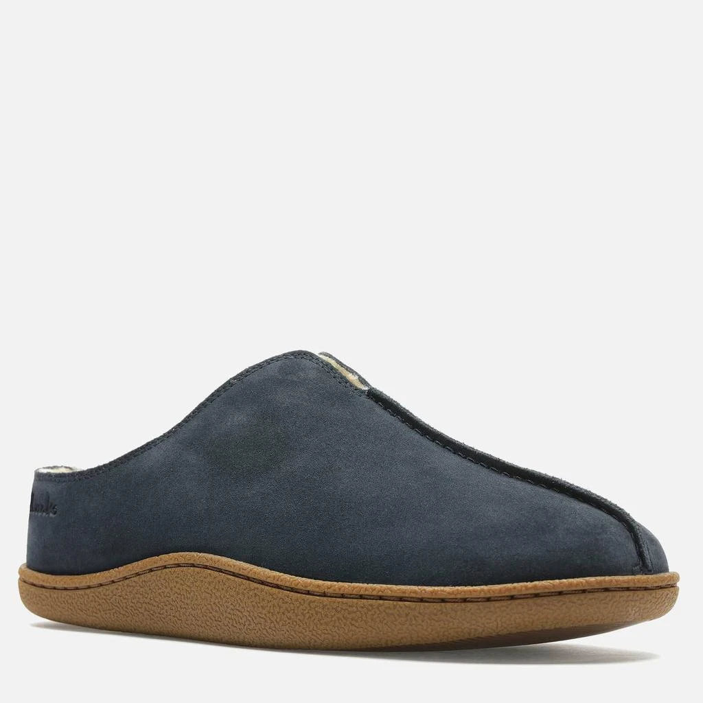 商品Clarks|Clarks Home Mule Suede Slippers,价格¥292,第2张图片详细描述