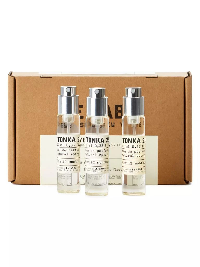 商品Le Labo|Tonka 25 Eau de Parfum Natural Spray 3-Piece Travel Tube Refill Set,价格¥1393,第2张图片详细描述