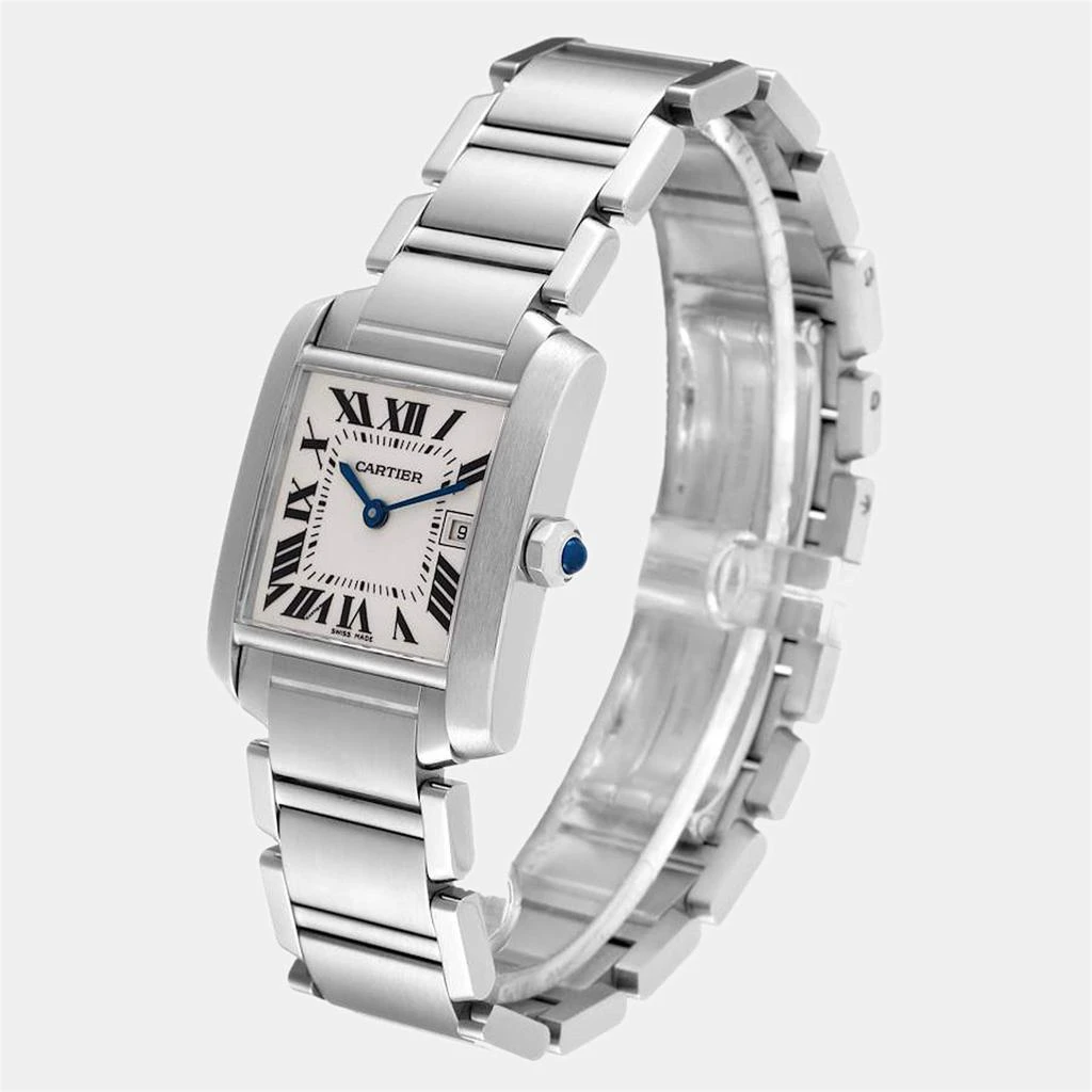 商品[二手商品] Cartier|Cartier Tank Francaise Midsize Silver Dial Steel Ladies Watch W51011Q3 25 x 30 mm,价格¥28408,第4张图片详细描述