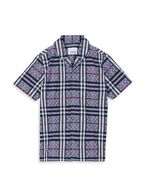 Little Boy's & Boy's Herbie Check Short-Sleeve Shirt商品第1张图片规格展示