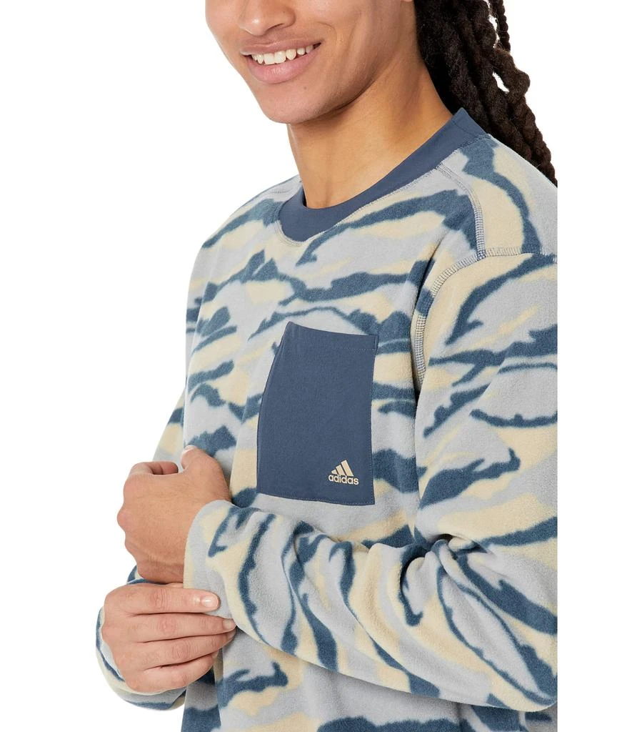 商品Adidas|Texture Printed Crew Sweatshirt,价格¥320,第3张图片详细描述