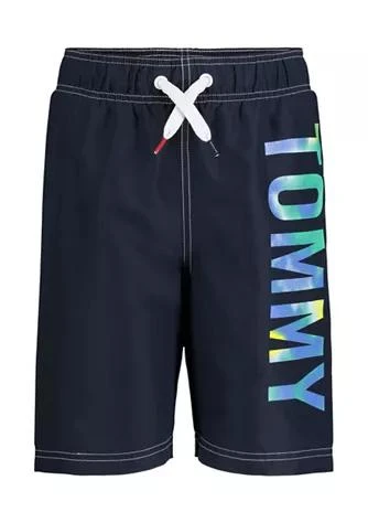 商品Tommy Hilfiger|Hilfiger Boys 8 20 Knockout Swim Trunks,价格¥156,第1张图片
