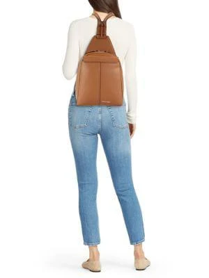 商品Calvin Klein|Myra Faux Leather Convertible Backpack,价格¥671,第5张图片详细描述