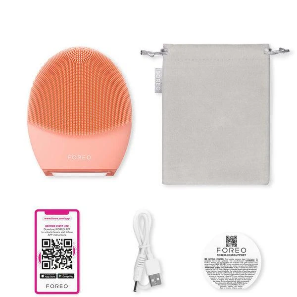 FOREO LUNA 4 Smart Facial Cleansing and Firming Massage Device - Balanced Skin 商品