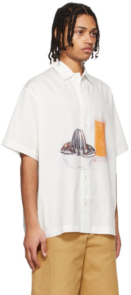 商品Jacquemus|White 'La Chemise Moisson' Shirt,价格¥1872,第4张图片详细描述