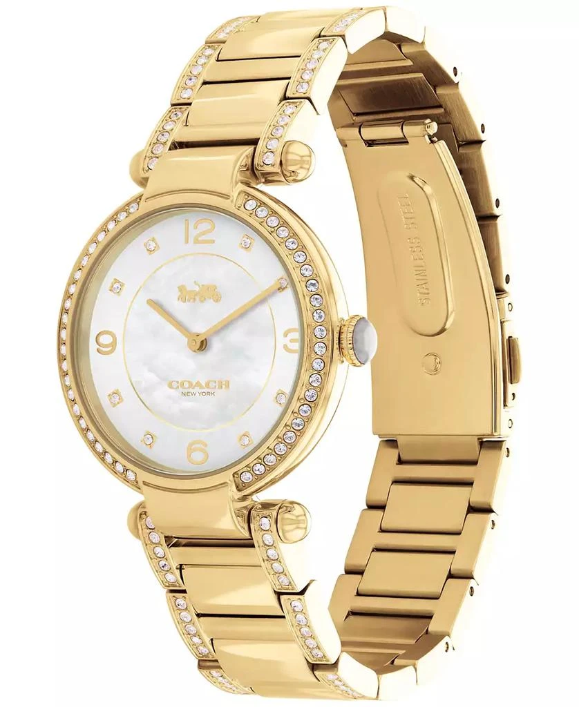 商品Coach|Women's Cary Stainless Steel Bracelet Watch 34mm,价格¥1643,第2张图片详细描述