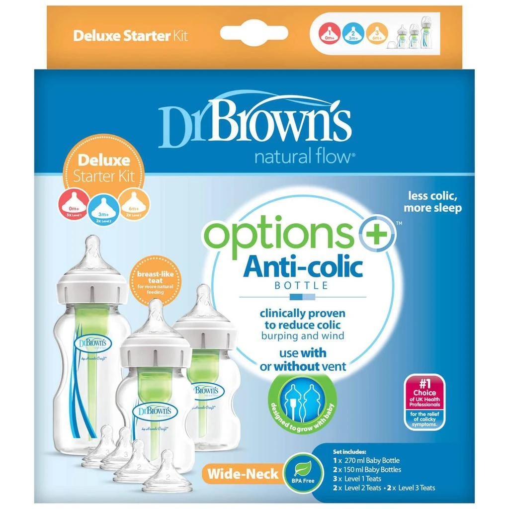 商品Dr Browns|Dr Browns Options + Starter Kit,价格¥229,第2张图片详细描述