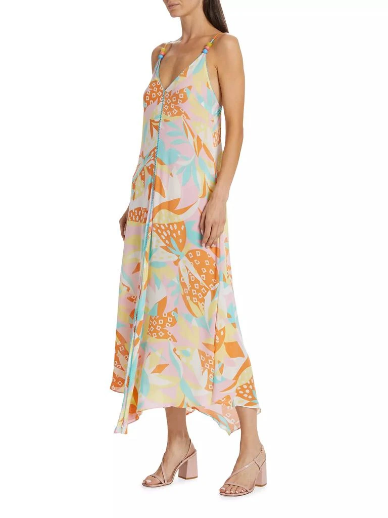 商品Poupette St Barth|Bessie Long Floral Slip Dress,价格¥1044,第3张图片详细描述