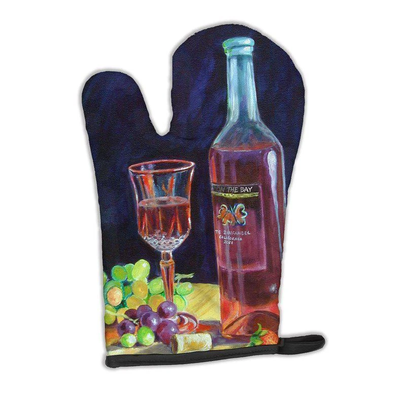 商品Caroline's Treasures|Red Wine Bottle and Glass  Oven Mitt,价格¥154,第1张图片