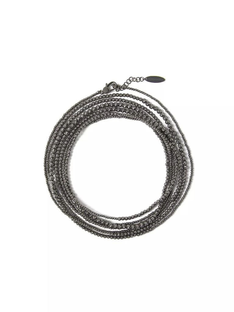 商品Brunello Cucinelli|Sterling Silver Bracelet,价格¥19855,第2张图片详细描述