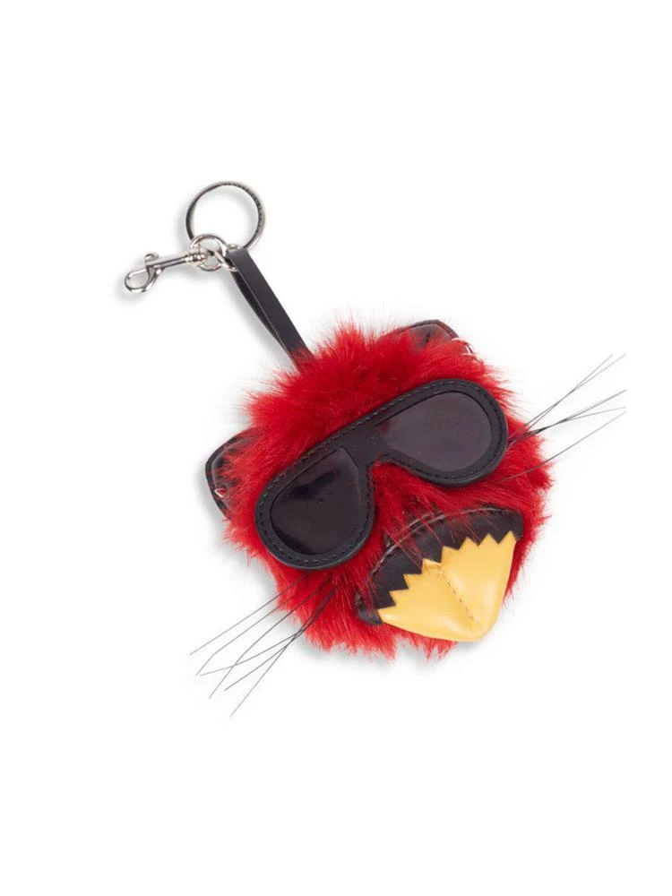 商品Stella McCartney|Faux Fur Pom-Pom Keychain,价格¥1575,第1张图片