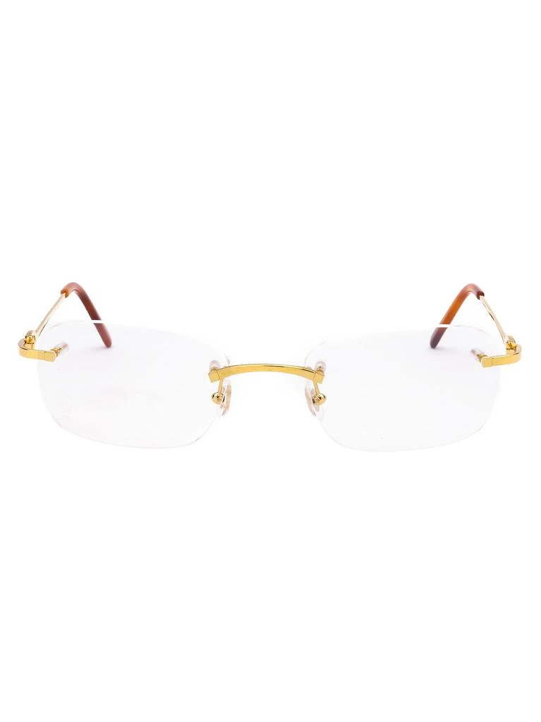 商品Cartier|Cartier C Décor Rimless Glasses,价格¥5626,第1张图片