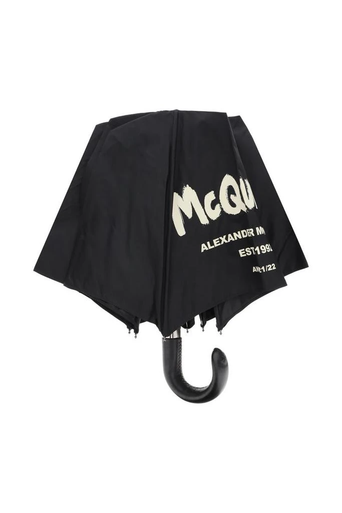 商品Alexander McQueen|Alexander mcqueen graffiti logo umbrella,价格¥2157,第3张图片详细描述