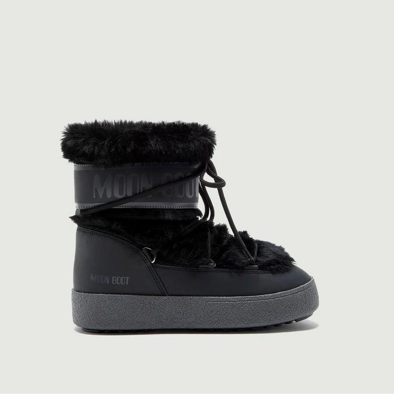 商品Moon Boot|Moon Boot Ltrack Faux Fur Black MOON BOOT,价格¥2031,第1张图片