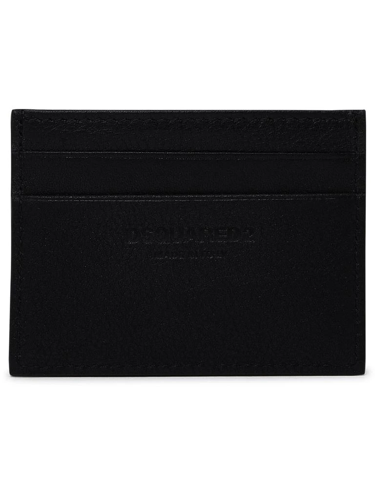 商品DSQUARED2|LEATHER ICON CARD HOLDER,价格¥886,第2张图片详细描述