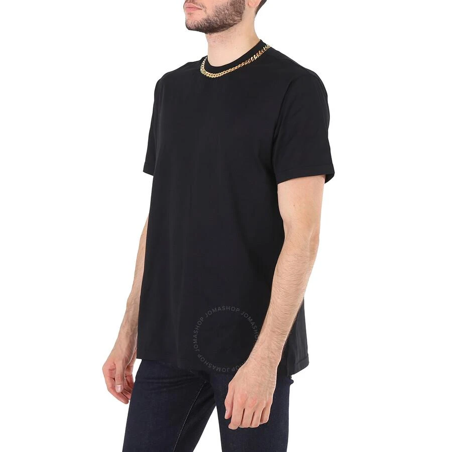 商品Burberry|Men's Black Chain Detail T-shirt,价格¥925,第2张图片详细描述