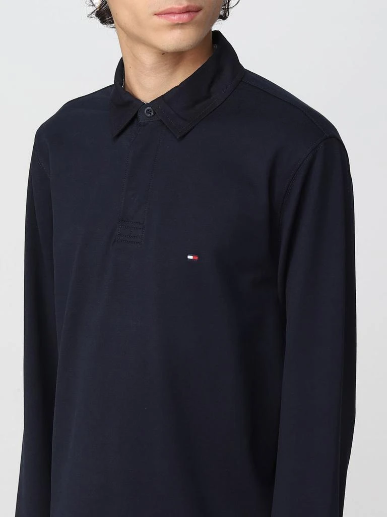 商品Tommy Hilfiger|Tommy Hilfiger cotton blend polo shirt,价格¥757,第3张图片详细描述