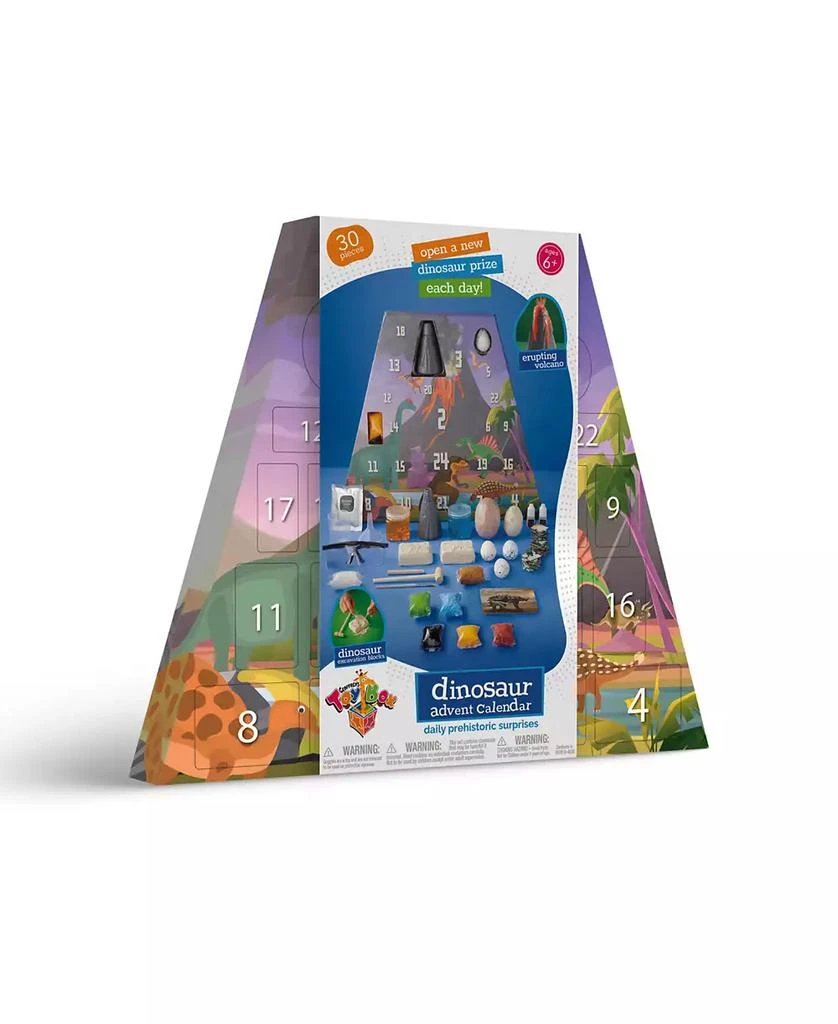 商品Geoffrey's Toy Box|Dinosaur Advent Calendar, Dinosaurs Themed Holiday Presents for Advent and Christmas Set, Created for Macy's,价格¥211,第3张图片详细描述