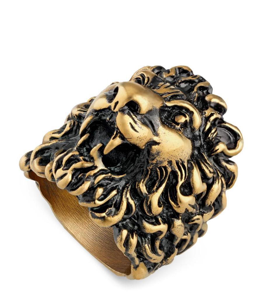 商品Gucci|Lion Head Ring,价格¥2259,第4张图片详细描述