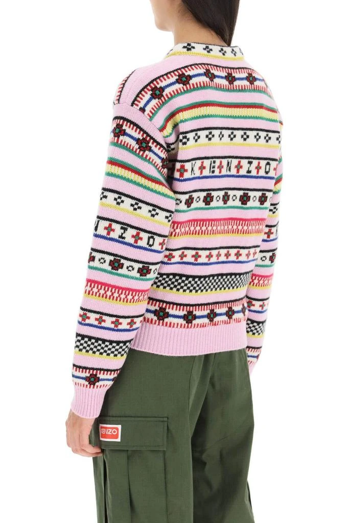 商品Kenzo|'FAIR ISLE' JACQUARD SWEATER,价格¥1677,第4张图片详细描述