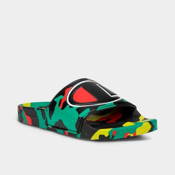 商品CHAMPION|Little Kids' Champion IPO Camo Slide Sandals,价格¥208,第2张图片详细描述