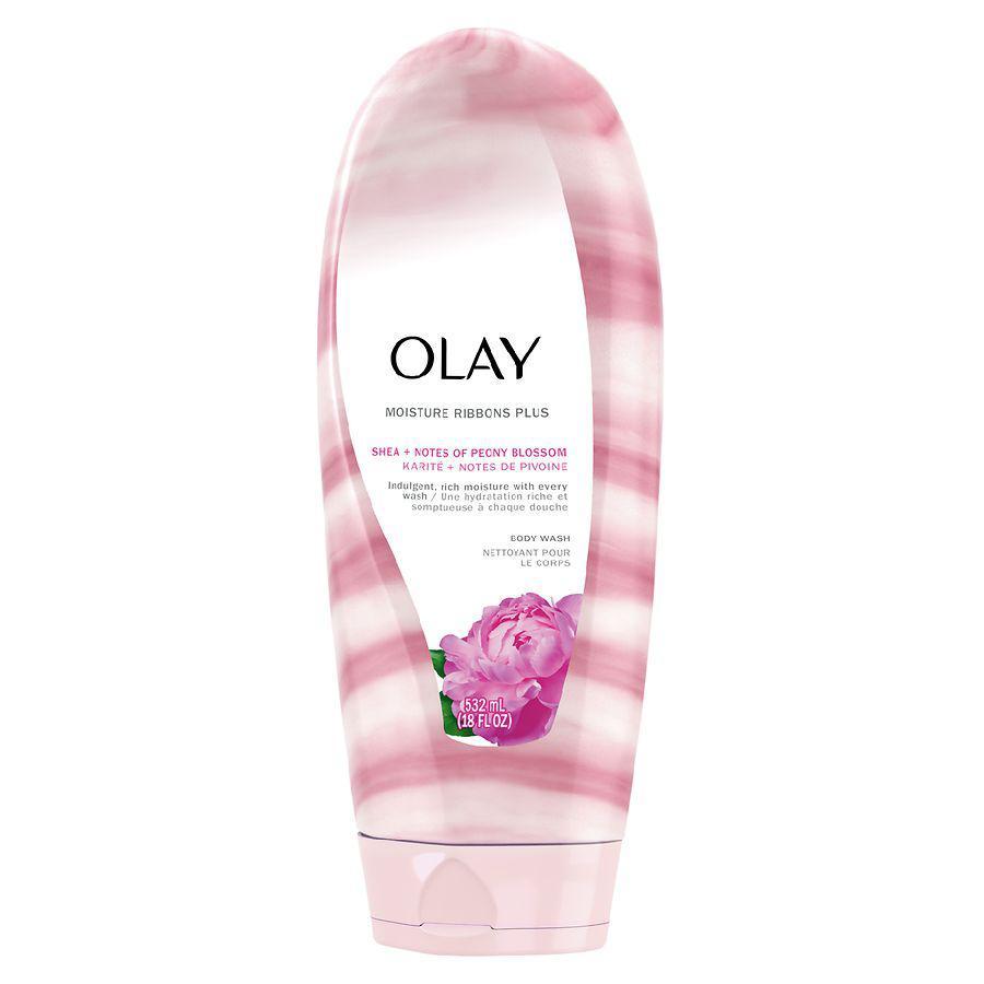 商品Olay|Moisture Ribbons Plus Body Wash Shea Butter + Peony Blossom, 18 oz,价格¥51,第7张图片详细描述
