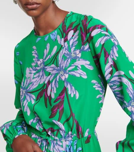 商品Diane von Furstenberg|Sydney花卉迷你连衣裙,价格¥3115,第4张图片详细描述
