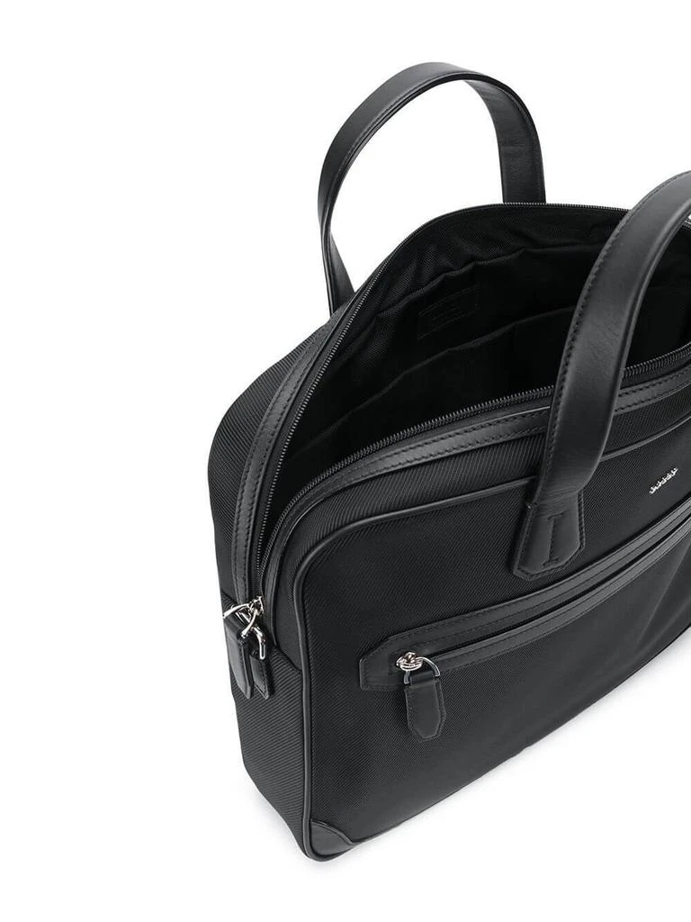 商品Bally|Bally Chandos Men's 6220459 Black Fabric Small Business Bag,价格¥2372,第3张图片详细描述