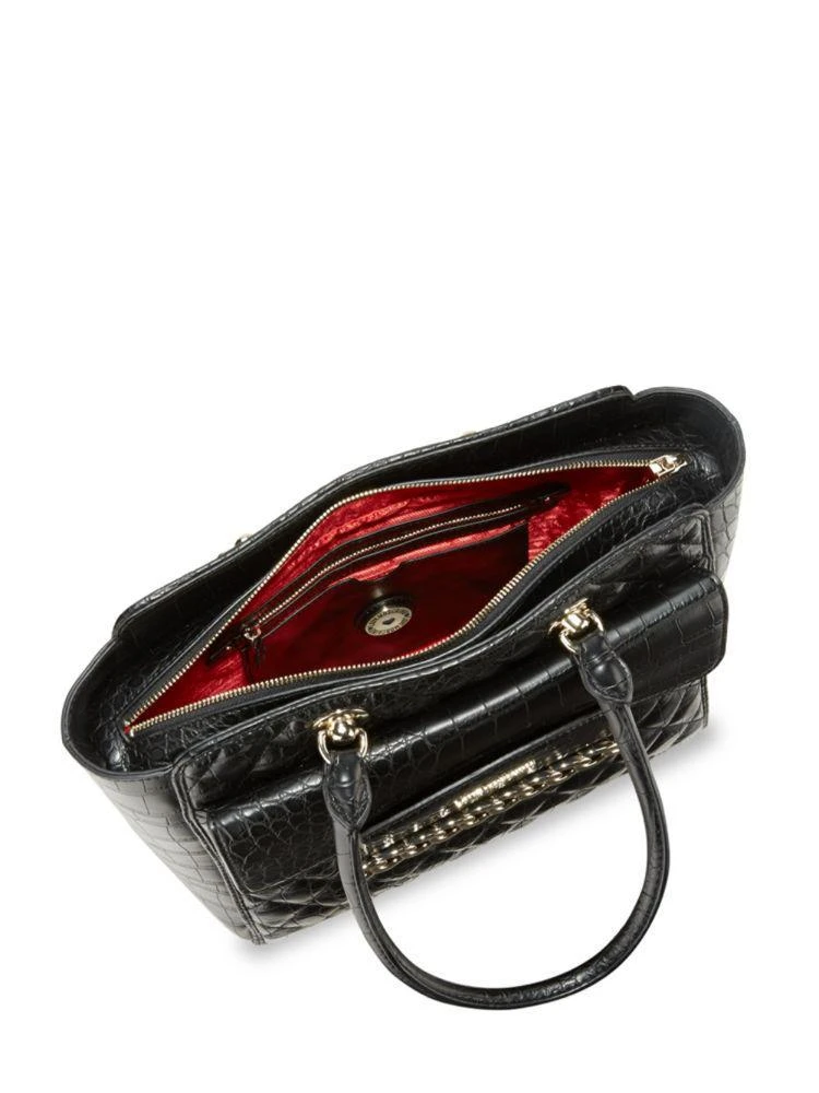 商品Moschino|Quilted Faux Leather Tote Bag,价格¥1180,第2张图片详细描述