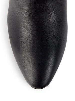 商品Salvatore Ferragamo|Antea Leather & Suede Knee-High Boots,价格¥3430,第5张图片详细描述