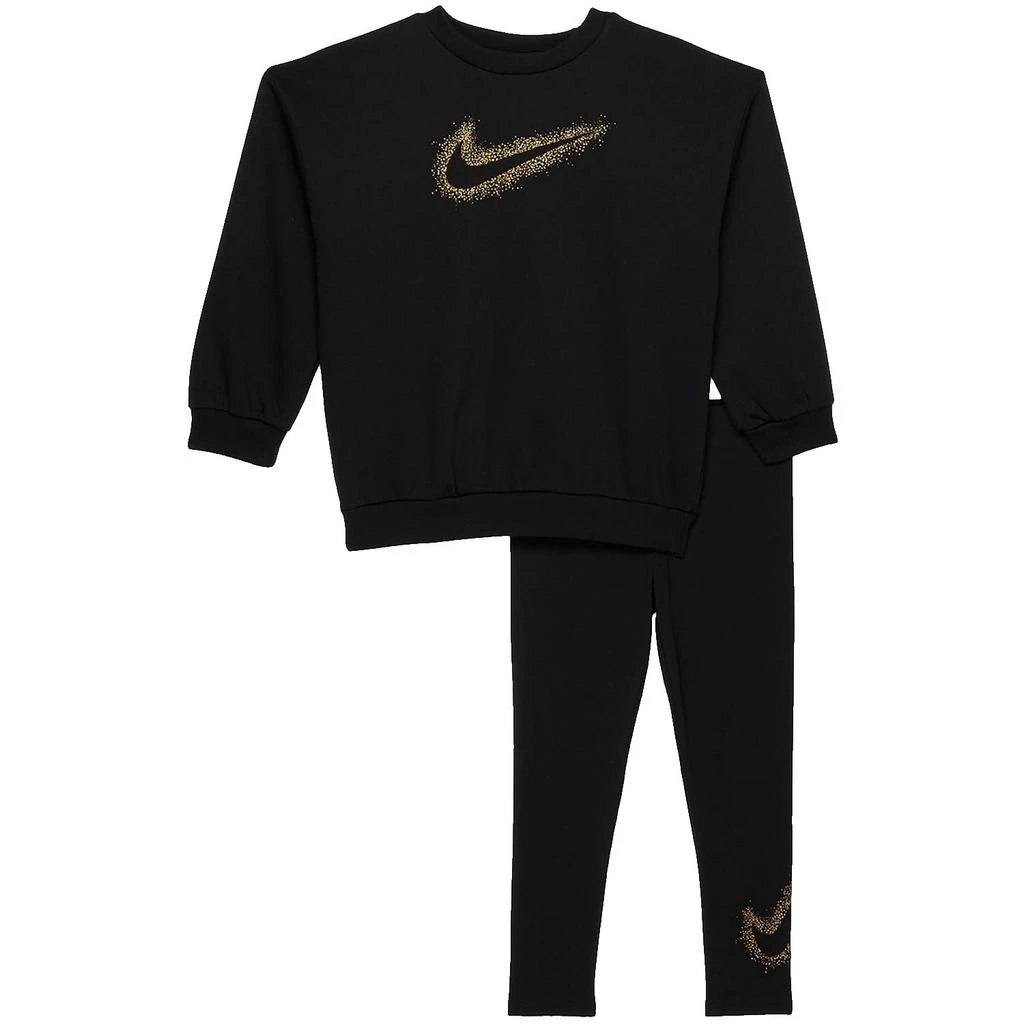 商品NIKE|Fleece Crew & Leggings Set (Little Kids),价格¥391,第1张图片