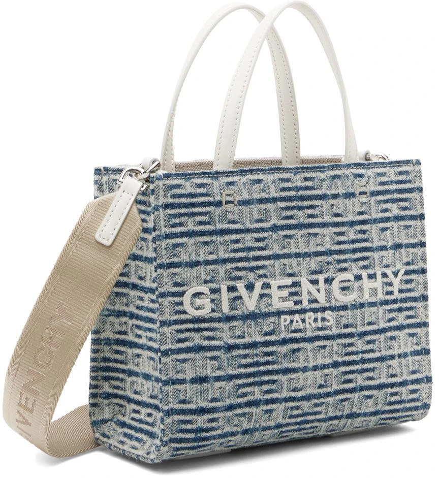 商品Givenchy|Blue Mini G Tote,价格¥6882,第2张图片详细描述