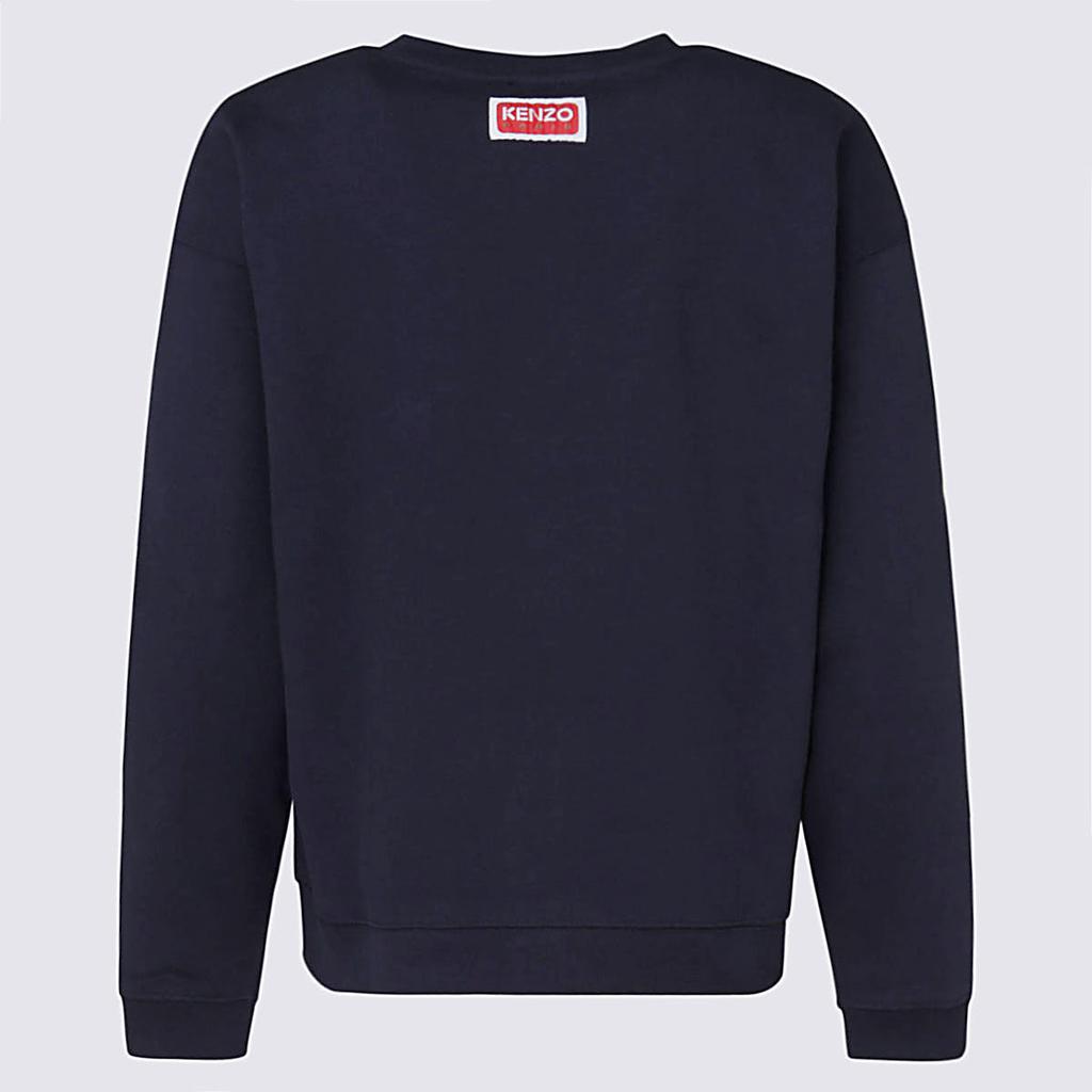 KENZO NAVY COTTON BOKE FLOWER SWEATSHIRT商品第2张图片规格展示