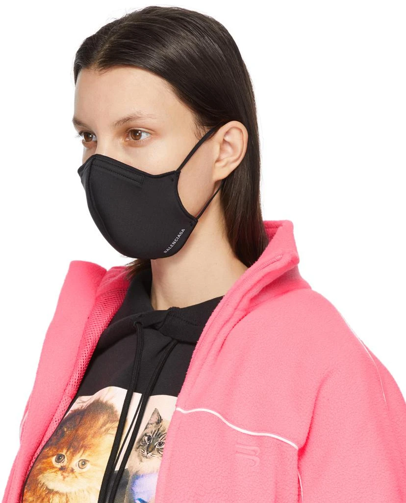 商品Balenciaga|Black Logo Care Mask,价格¥728,第4张图片详细描述