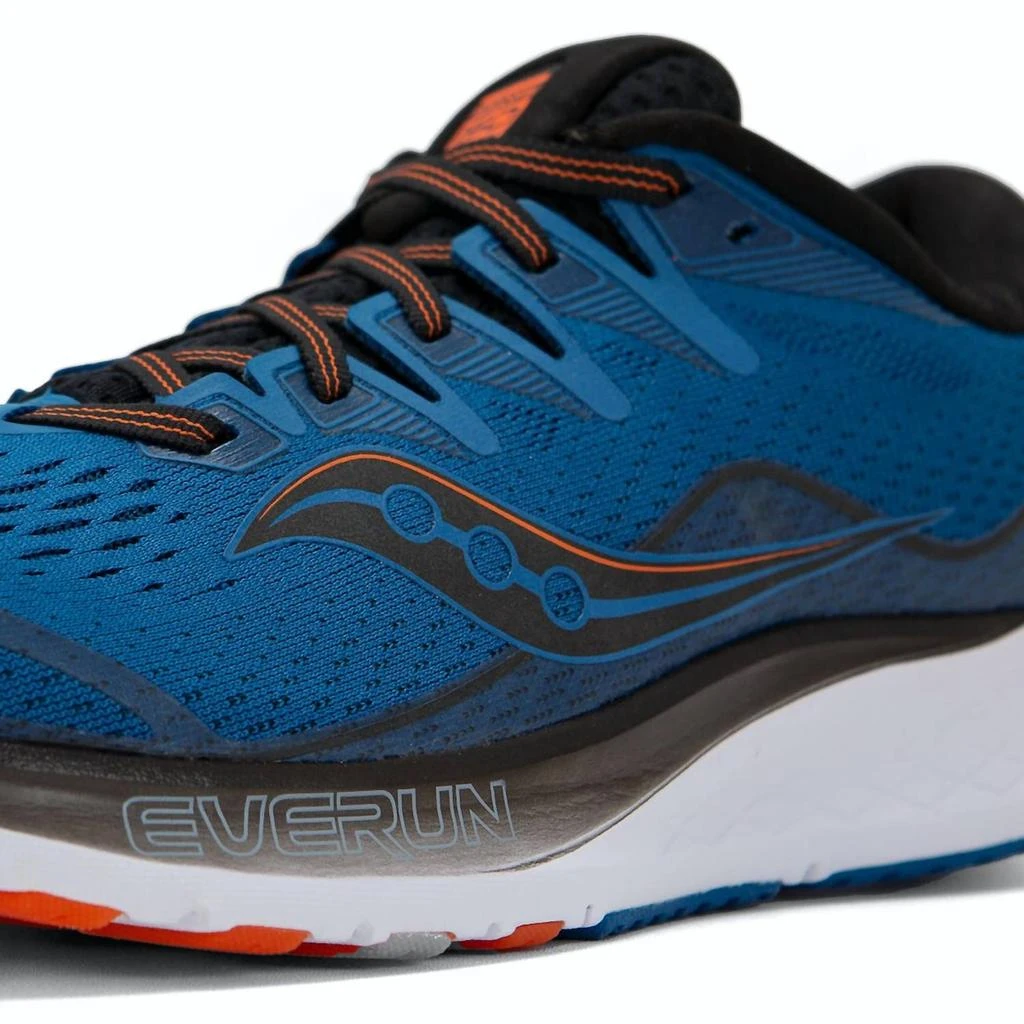 商品Saucony|Men's Ride Iso 2 Running Shoes - Medium Width In Blue,价格¥793,第4张图片详细描述