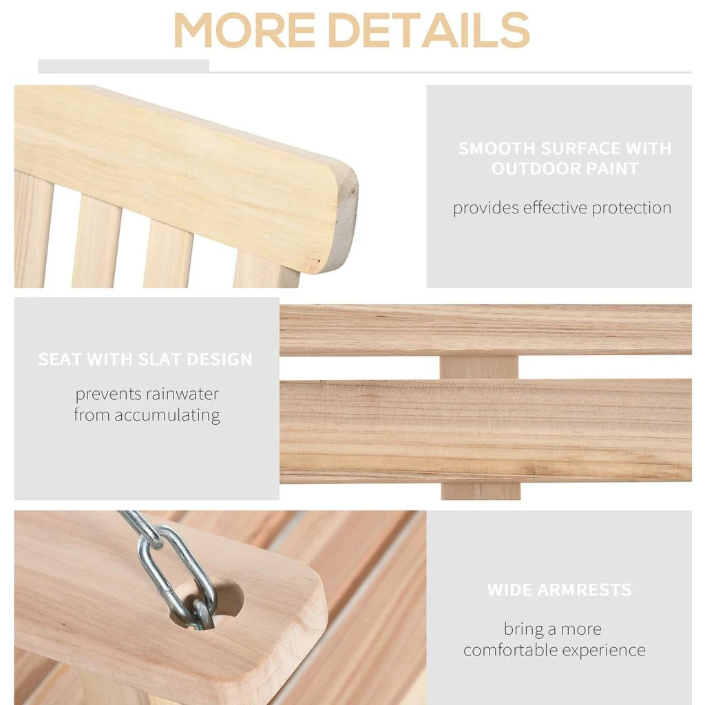 Streamdale Premium Porch Swing Comfort 商品