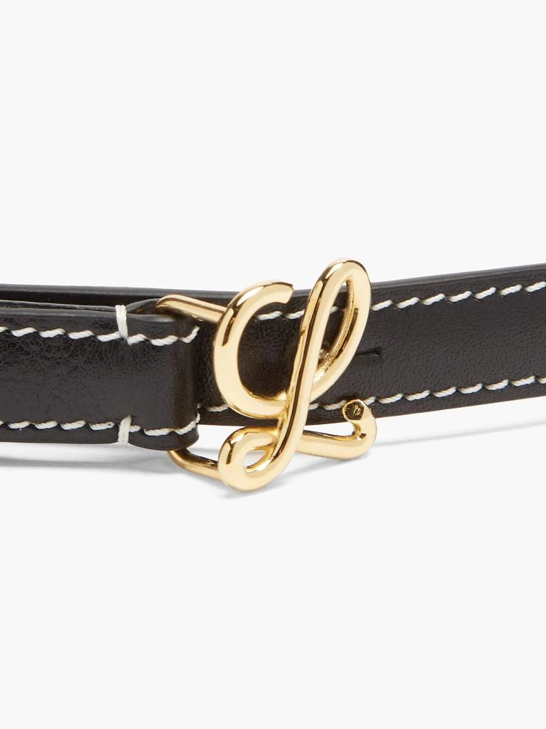 商品Loewe|Monogram-buckle leather belt,价格¥2964,第3张图片详细描述