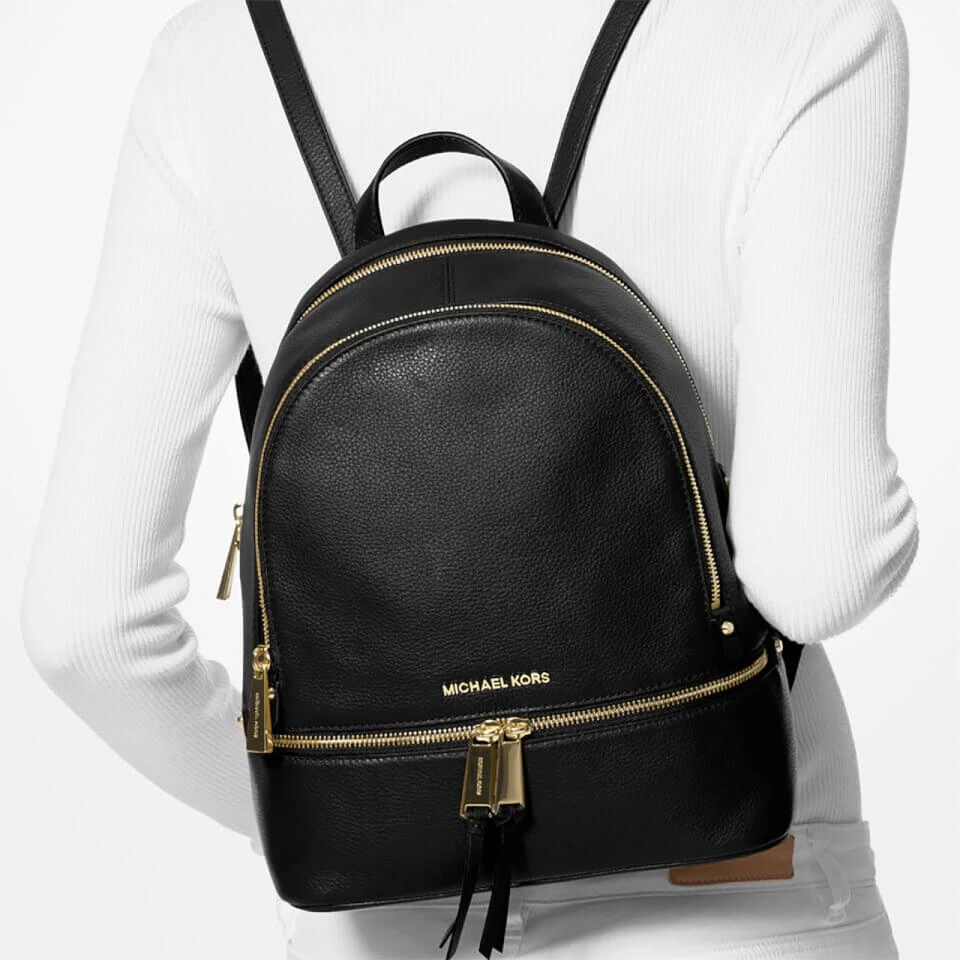 商品Michael Kors|MICHAEL Michael Kors Rhea Zip Medium Leather Backpack,价格¥3169,第2张图片详细描述